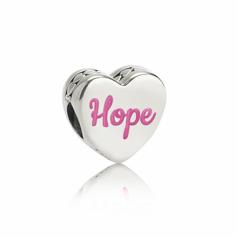 Pandora Hope Ribbon Charm Online NZ, Sterling Silver (793421-TVI)